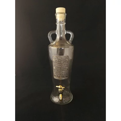 Csapos üveg óncimkés 1L