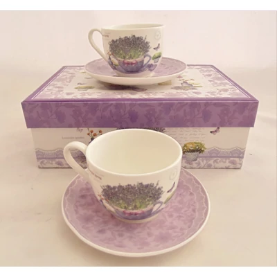 Levendulás mokkás készlet