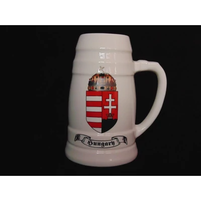 Kerámia kupa címerrel 1 liter