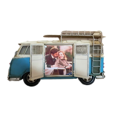 Volkswagen hippi busz képtartó