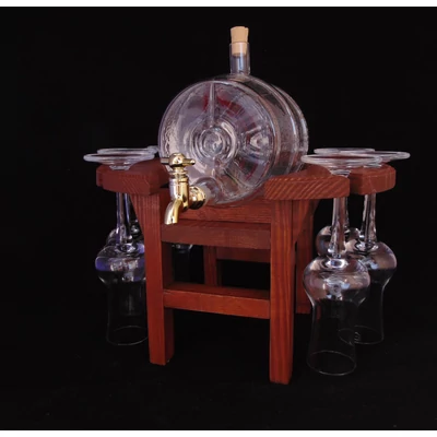 Pálinkás készlet grappás poharakkal