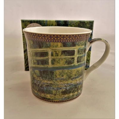 Porcelán bögre Monet Japán hid
