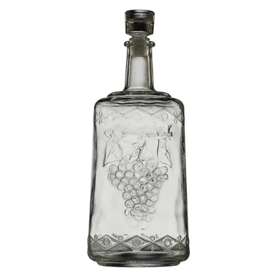 Zafír 3 Literes üvegpalack